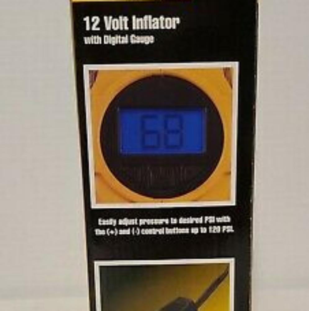 Portable Air Compressor EverStart Maxx 120 PSI 12 V Digital LCD - Picture 11 of 14